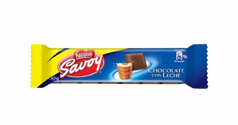 Chocolate de leche Savoy (12UNDx30g)