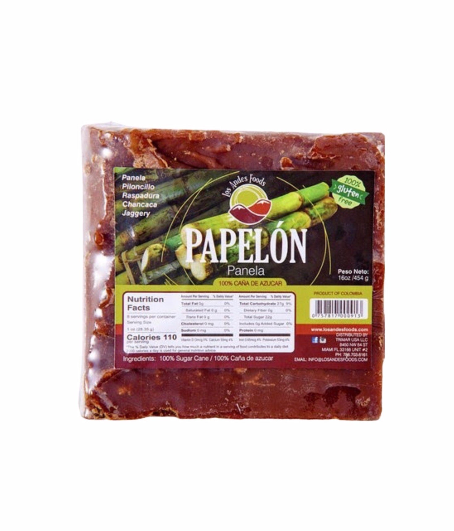 Panela  de Papelón Cuadrada (1 UND)